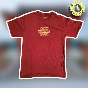 Primitive Hydra Burgundy T-Shirt
